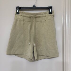 Lululemon Soft Ambitions High Rise 4 inch Tan Women's Shorts